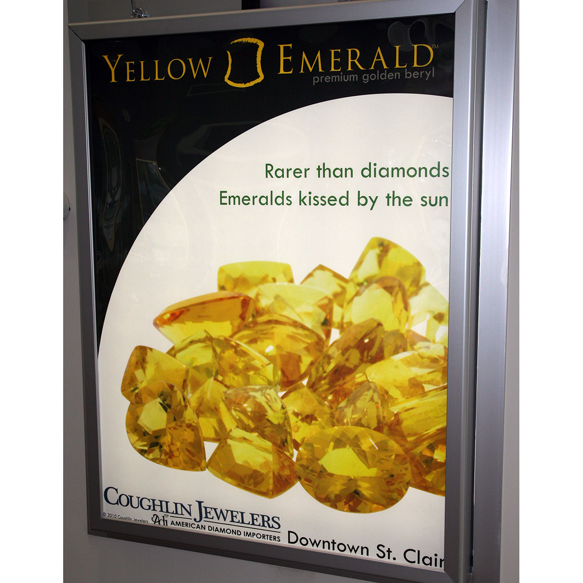 Yellow Emerald Duratran Poster